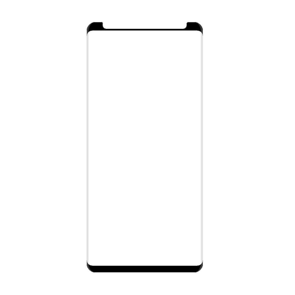 Skärmskydd med Svart ram för Samsung Note 9 av härdat glas