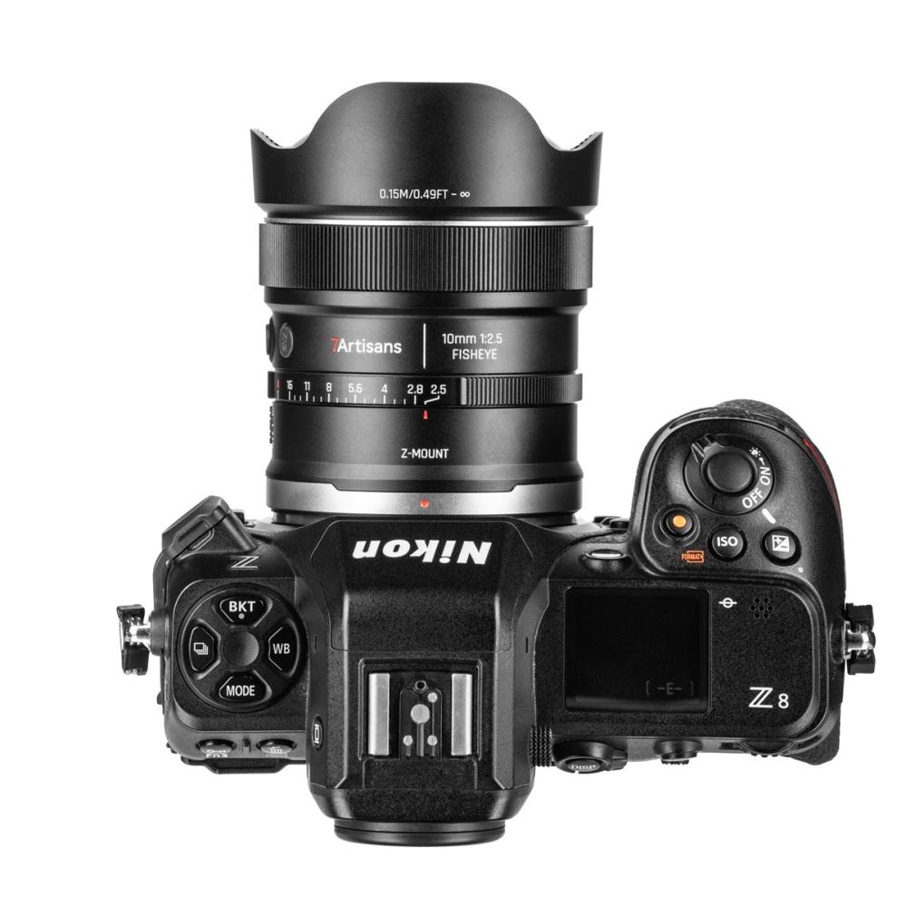  7Artisans AF 10mm f/2.5 MAX fisheye-objektiv för Nikon Z från Kamda – snabb leverans och trygg e-handel