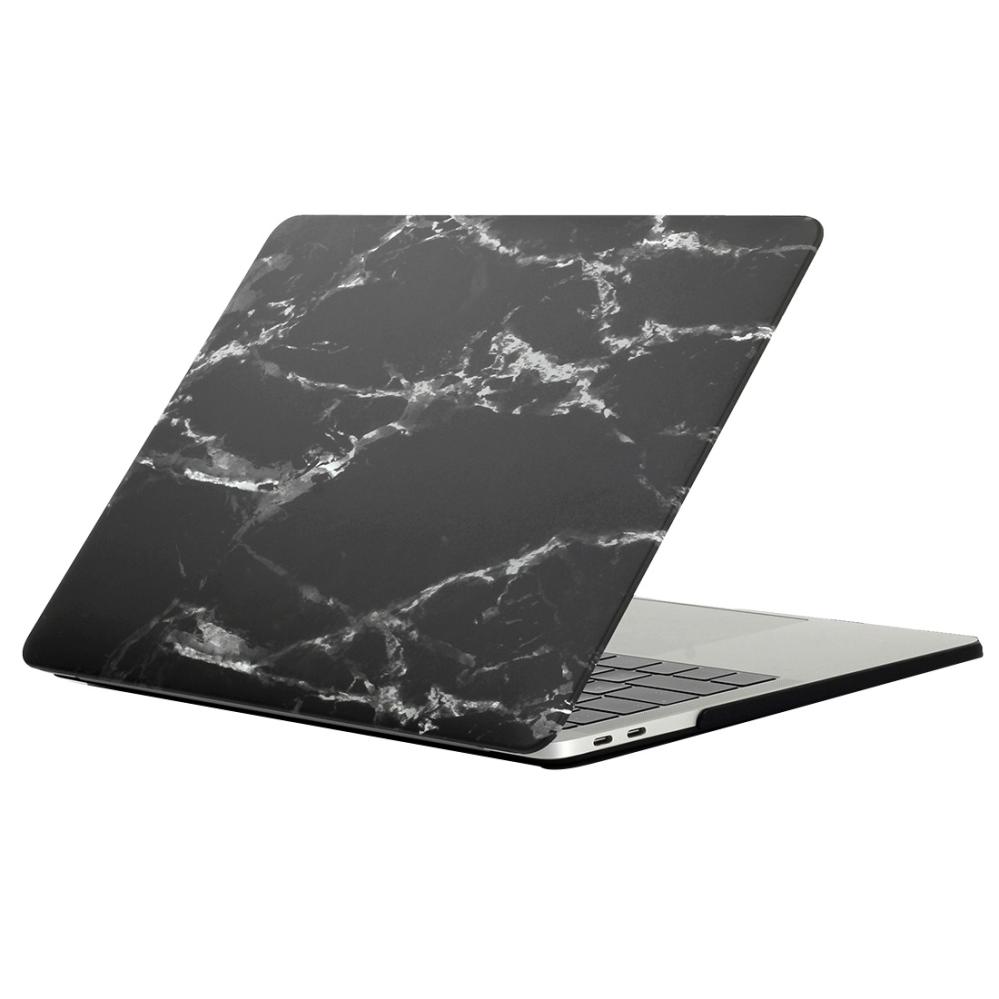 Skal för Macbook Pro 13.3-tum - Marmor svart vit (A1706/A1708)