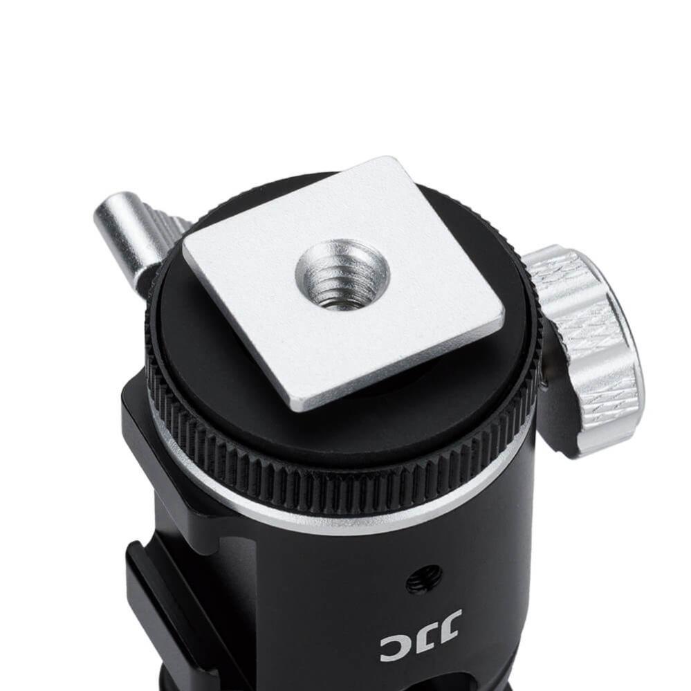  JJC Liten kulled med blixtsko för kamera/bur 1/4-tums gänga från Kamda – snabb leverans och trygg e-handel