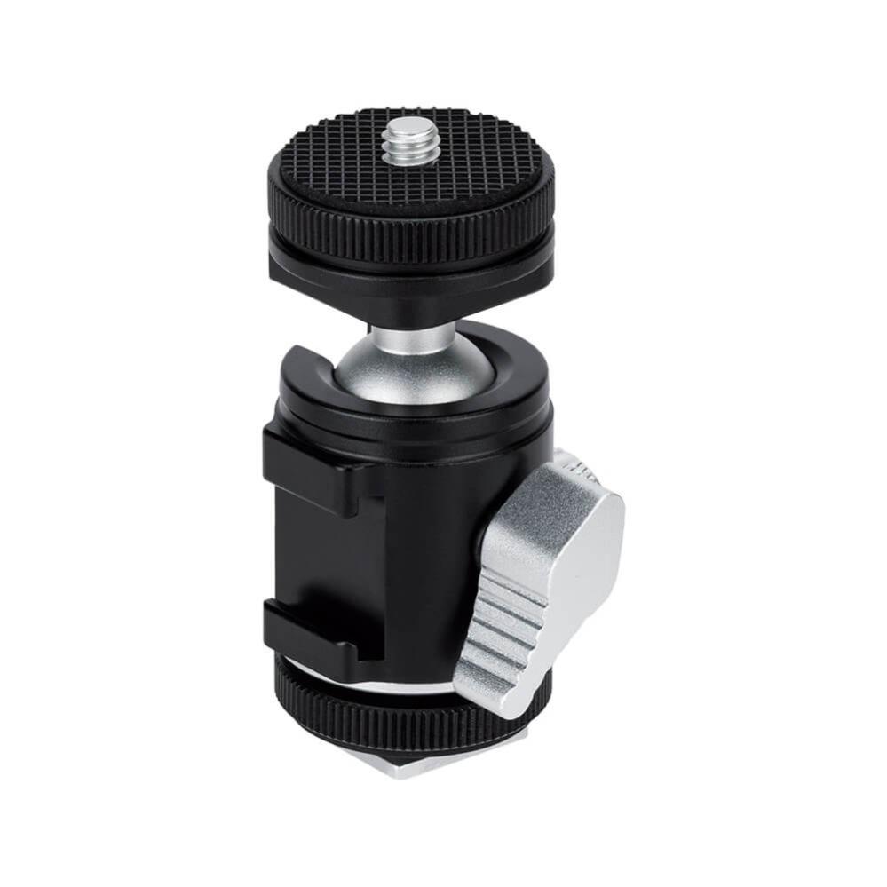  JJC Liten kulled med blixtsko för kamera/bur 1/4-tums gänga från Kamda – snabb leverans och trygg e-handel