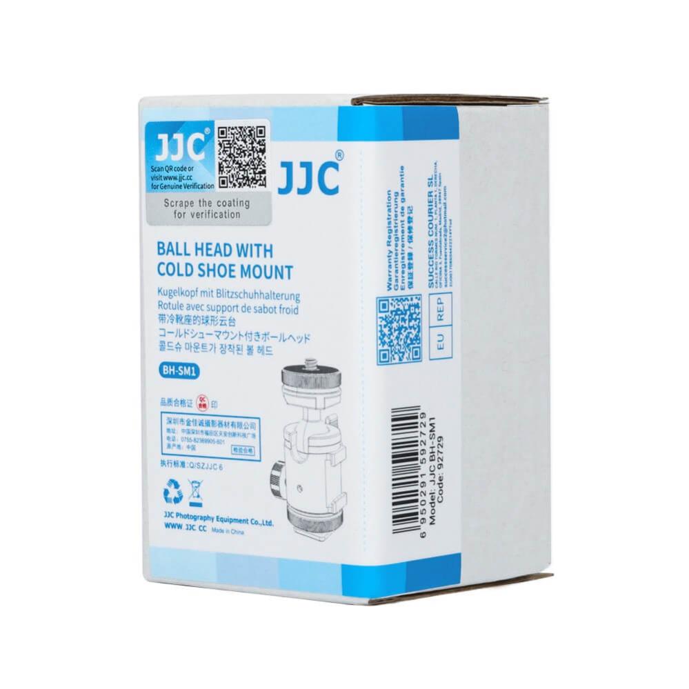  JJC Liten kulled med blixtsko för kamera/bur 1/4-tums gänga från Kamda – snabb leverans och trygg e-handel