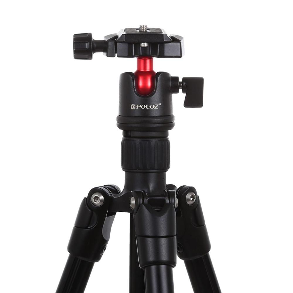 Puluz Roterbart kulledshuvud 360 grader med snabbplatta för DSLR
