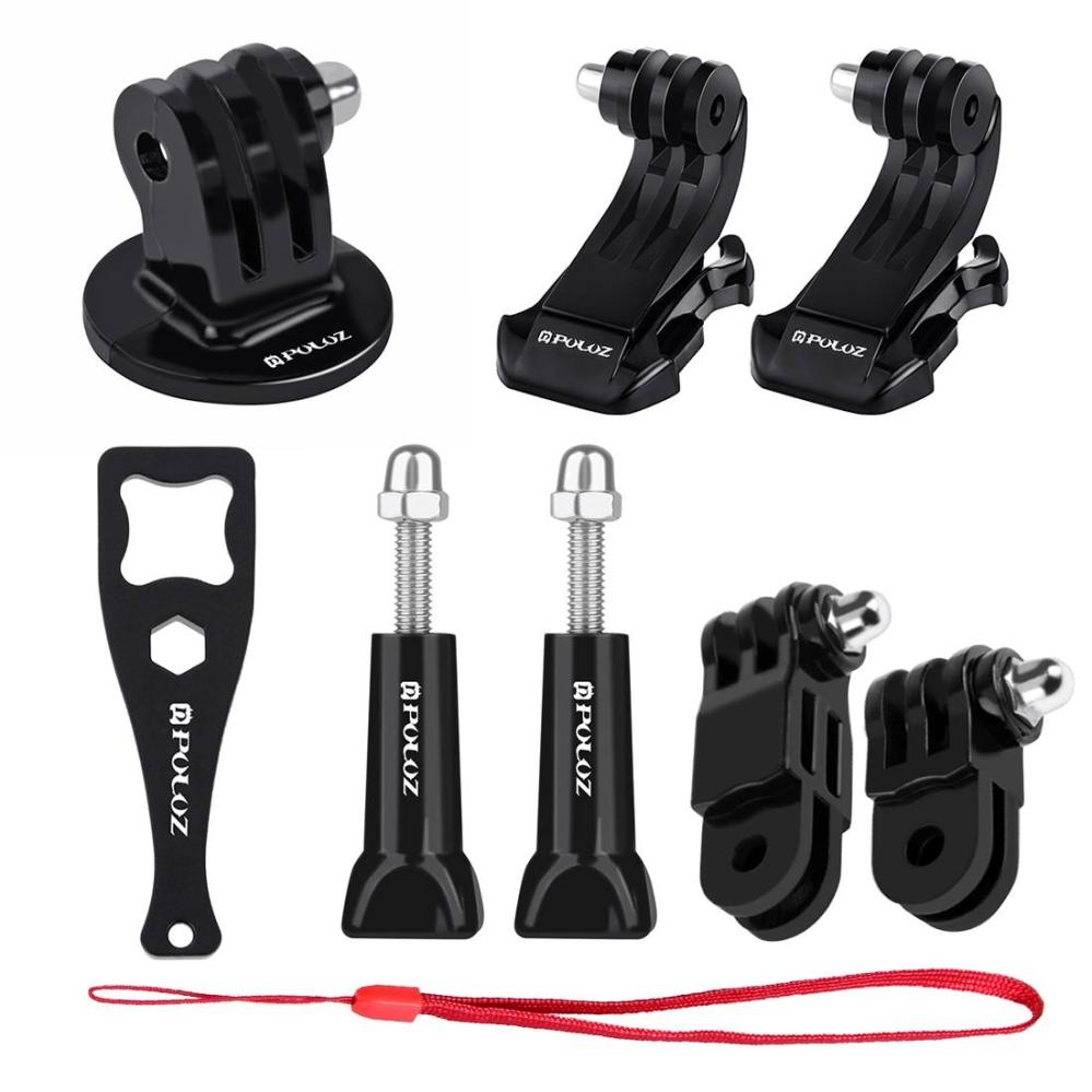 Puluz Tillbehörskit 20 i 1 för GoPro HERO9 Black /8 /7 /6 /5 /4 /3+ /3 /2 /1