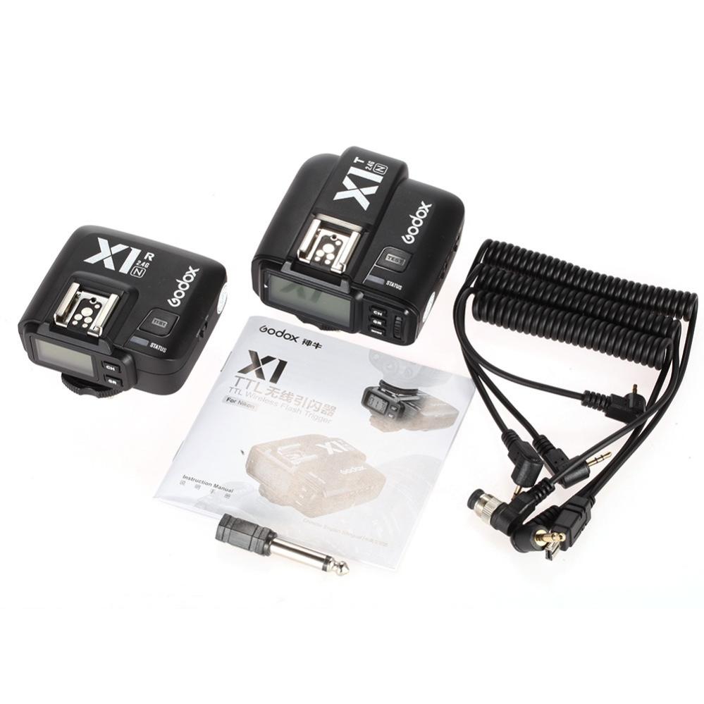 Godox Blixtutlösare & blixtmottagare 2.4GHz TTL