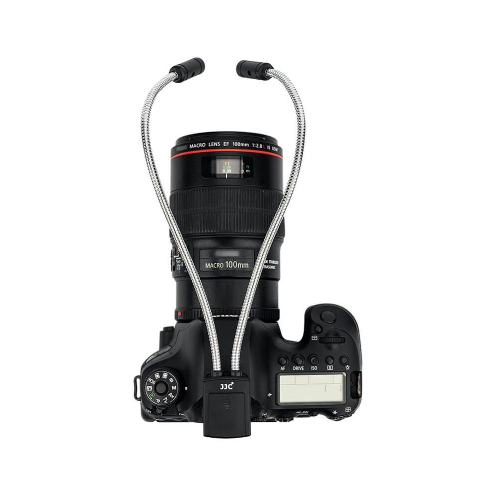  JJC Lysdiodsbelysning med böjbar hals för makrofotografering från Kamda – snabb leverans och trygg e-handel