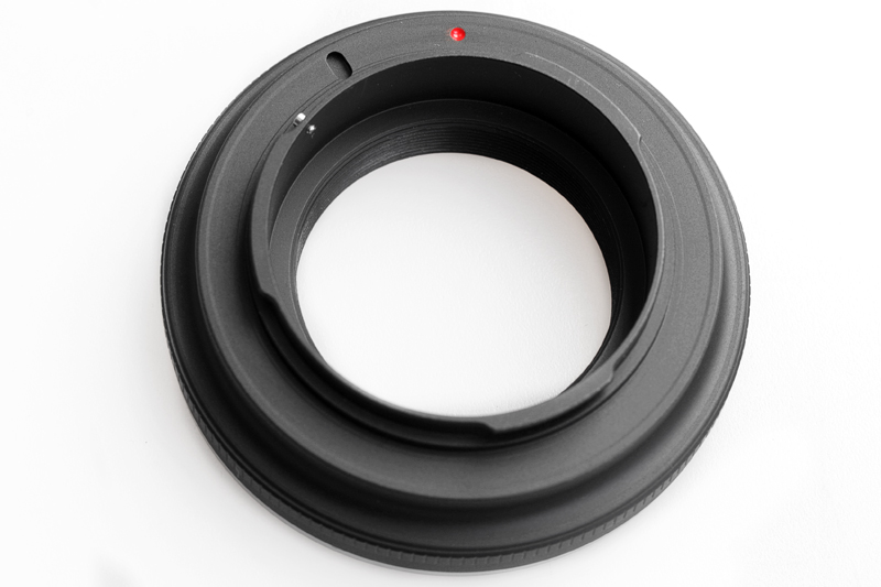 Kiwifotos Objektivadapter till Mamiya 645 för Canon EOS kamerahus