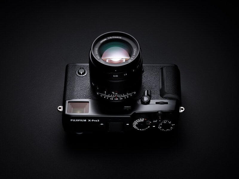  7Artisans 35mm f/0.95 objektiv APS-C fr Fujifilm X