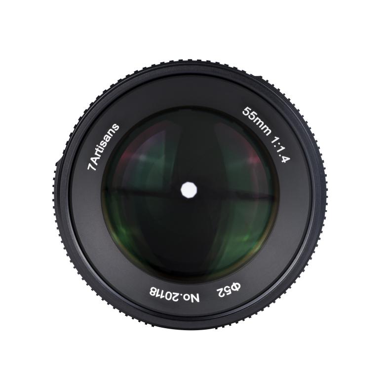  7Artisans 55mm f/1.4 II objektiv APS-C fr Micro 4/3