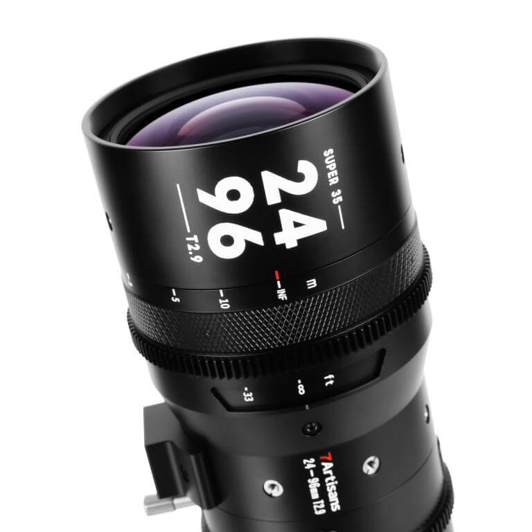  7Artisans 24-96mm T2.9 S35 Objektiv med PL-fäste