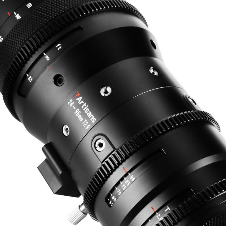  7Artisans 24-96mm T2.9 S35 Objektiv med PL-fäste