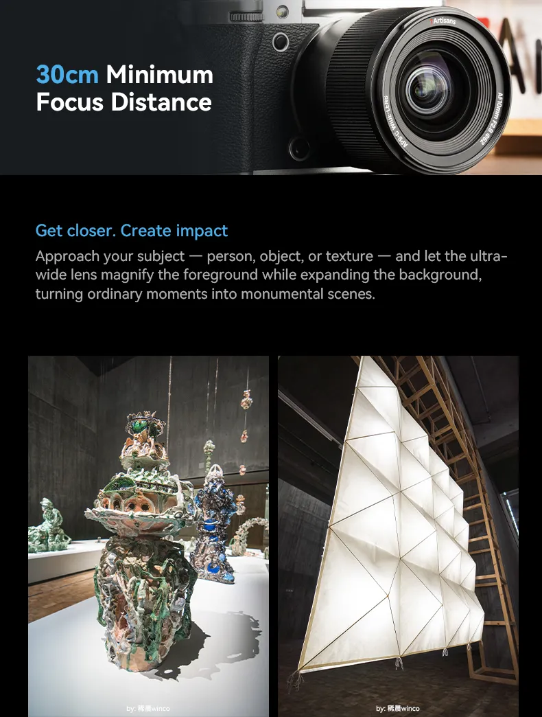  7Artisans AF 10mm f/2.8 objektiv APS-C för Fujifilm X från Kamda – snabb leverans och trygg e-handel