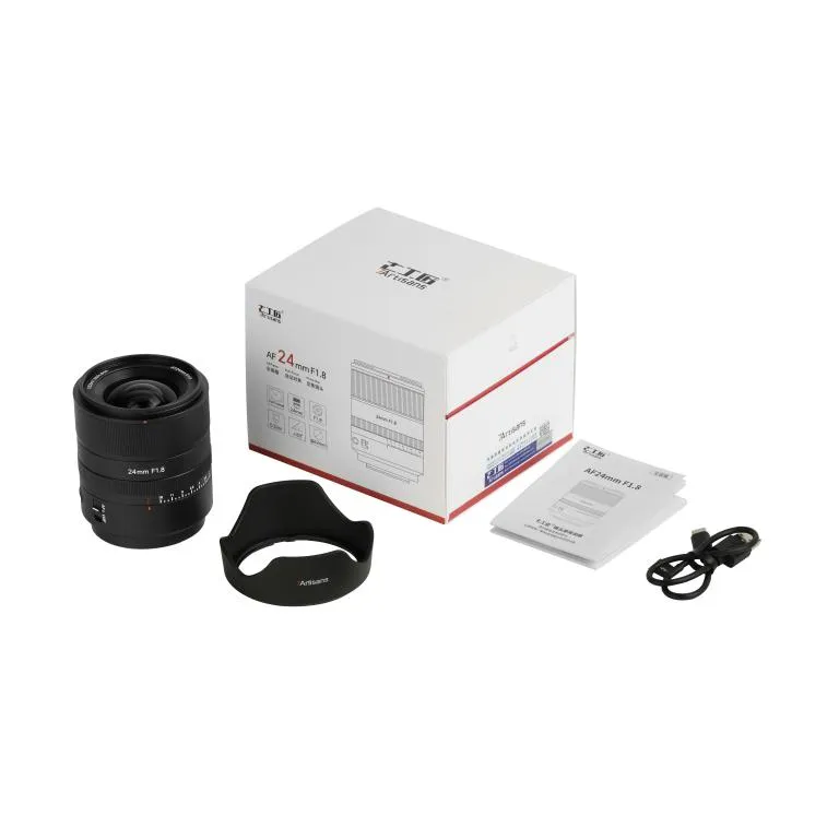  7Artisans AF 24mm f/1.8 objektiv Fullformat för Sony E