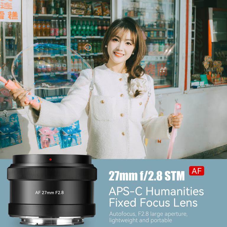  7Artisans AF 27mm f/2.8 objektiv APS-C fr Sony E