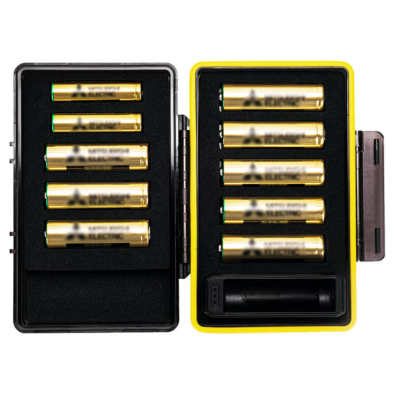  JJC Batteritestare & fodral för AA & AAA-batterier