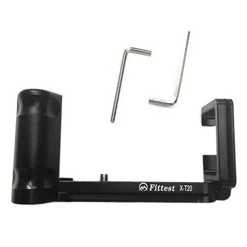 Fittest L-Bracket med handgrepp för Fujifilm FUJI X-T20 X-T10