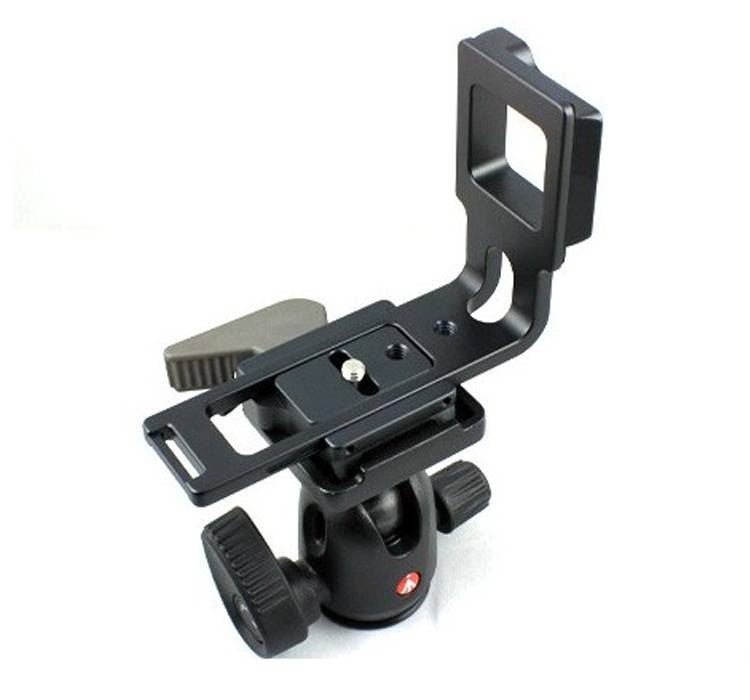 Fittest universal L-Bracket för Manfrotto kulleder