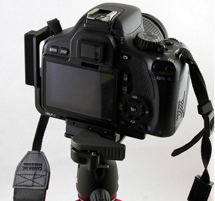 Fittest universal L-Bracket för Manfrotto kulleder
