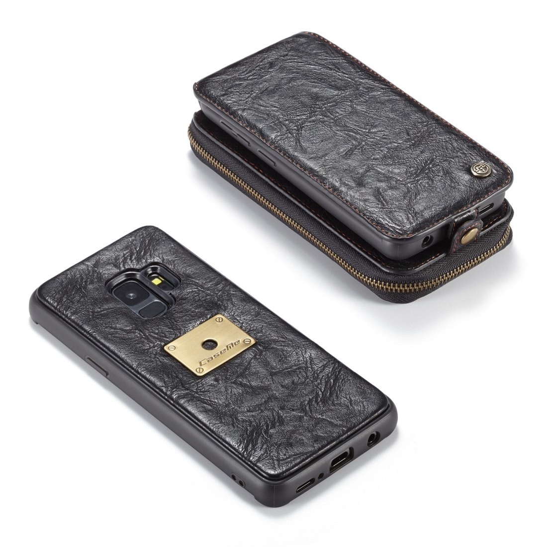 Flipfodral, plånbok & magnetskal för Galaxy S9 (3i1) - CaseMe