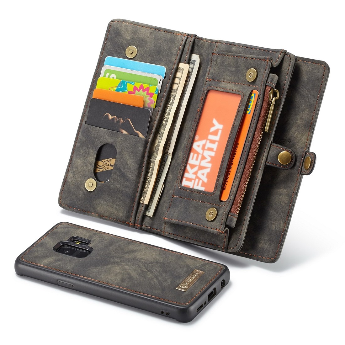 Plånboksfodral med magnetskal för Galaxy S9 - CaseMe