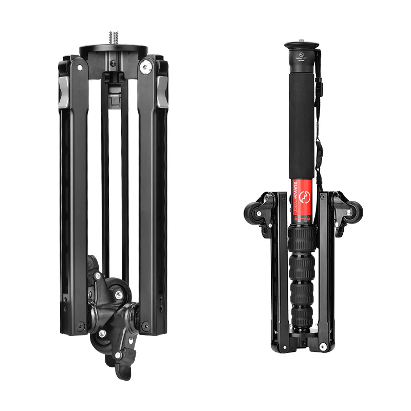 Sunwayfoto T1A20R Dolly – Hjulförsedd plattform för Monopod, 50 kg kapacitet
