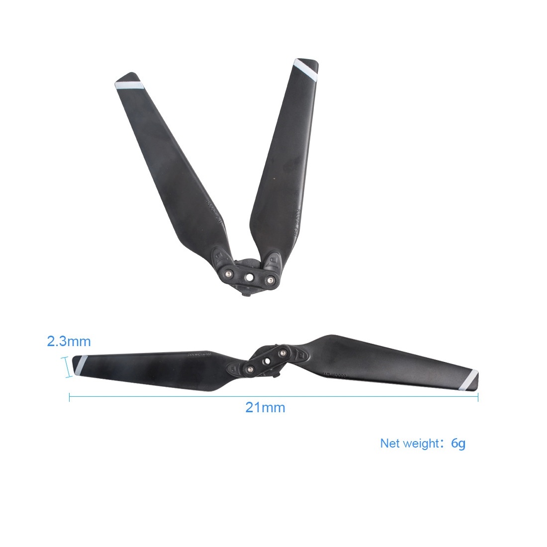 1 Par fällbara propellrar för DJI Mavic Pro