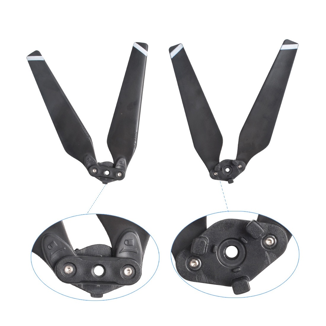 1 Par fällbara propellrar för DJI Mavic Pro