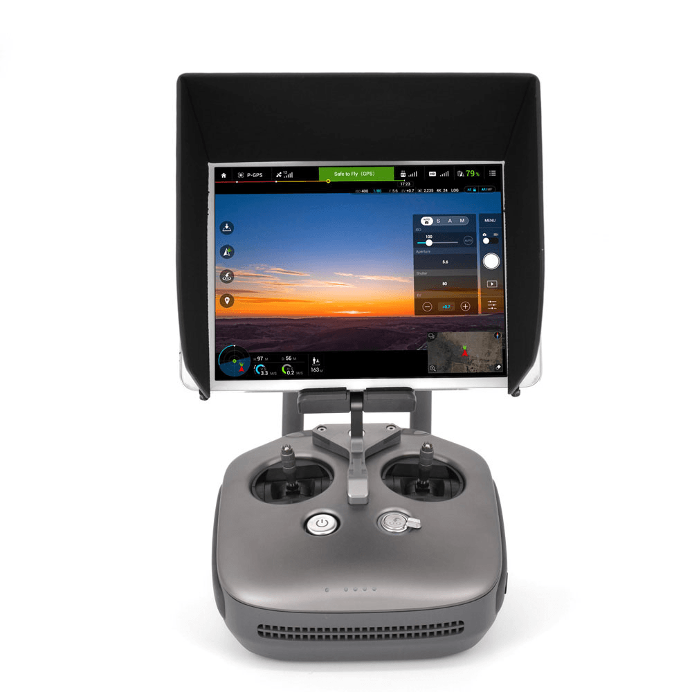 PGYTECH Solskyddshuv (168mm-200mm) för iPad 9.7-tum och för DJI Drönarefjärr