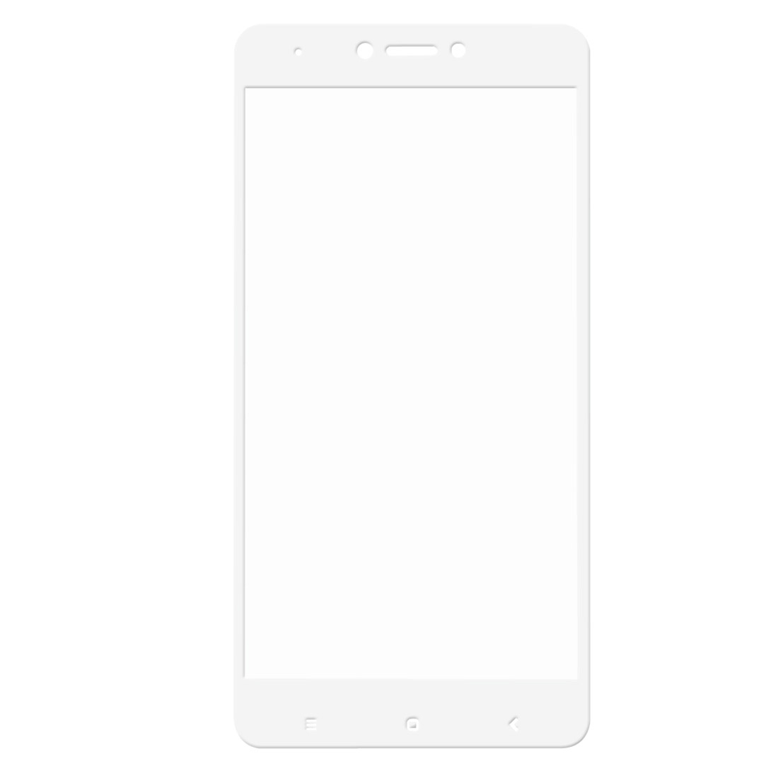 Enkay Displayskydd för Xiaomi Note 4X - Av härdat glas 9H Vit Ram