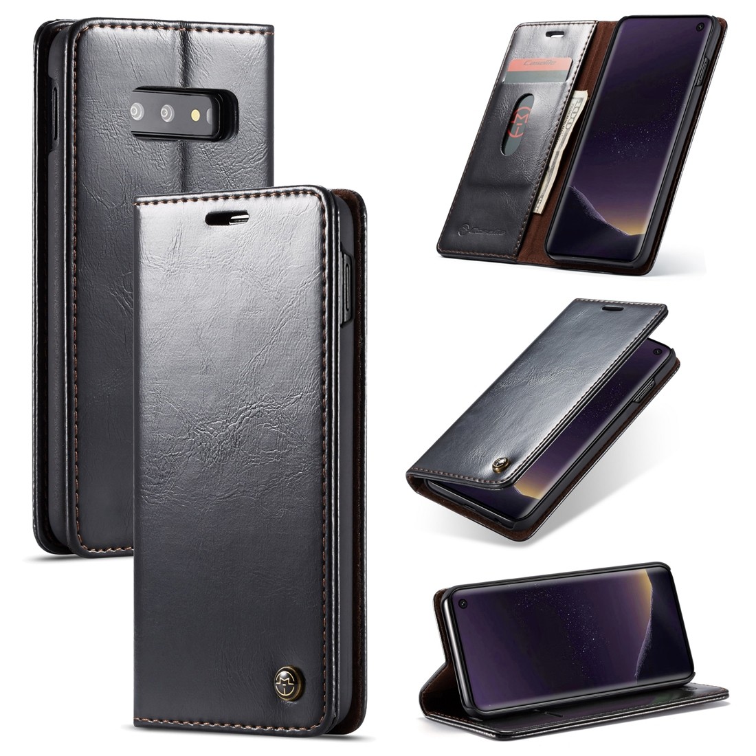 Flipfodral med kortplats för Galaxy S10e - CaseMe