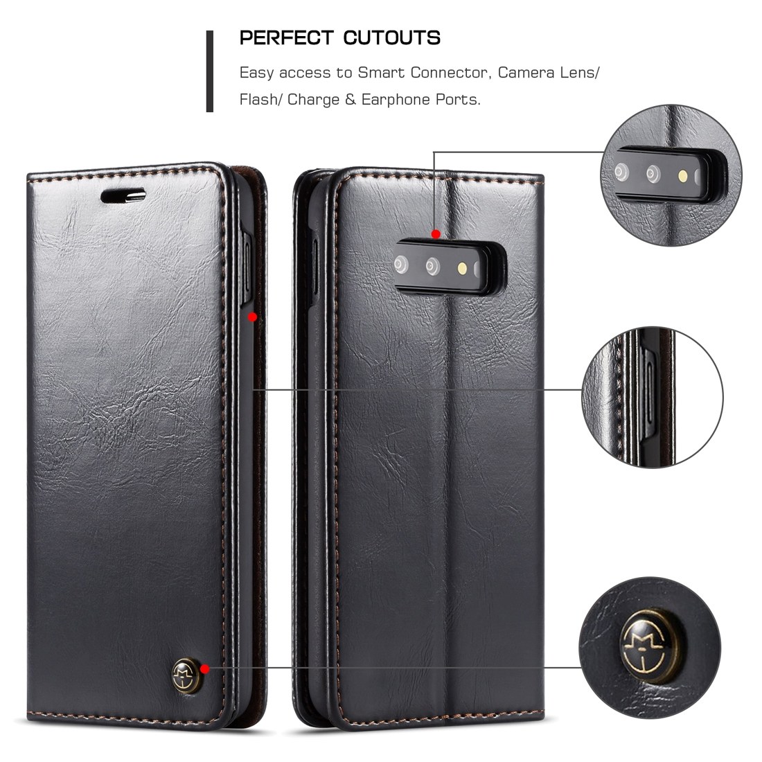 Flipfodral med kortplats för Galaxy S10e - CaseMe