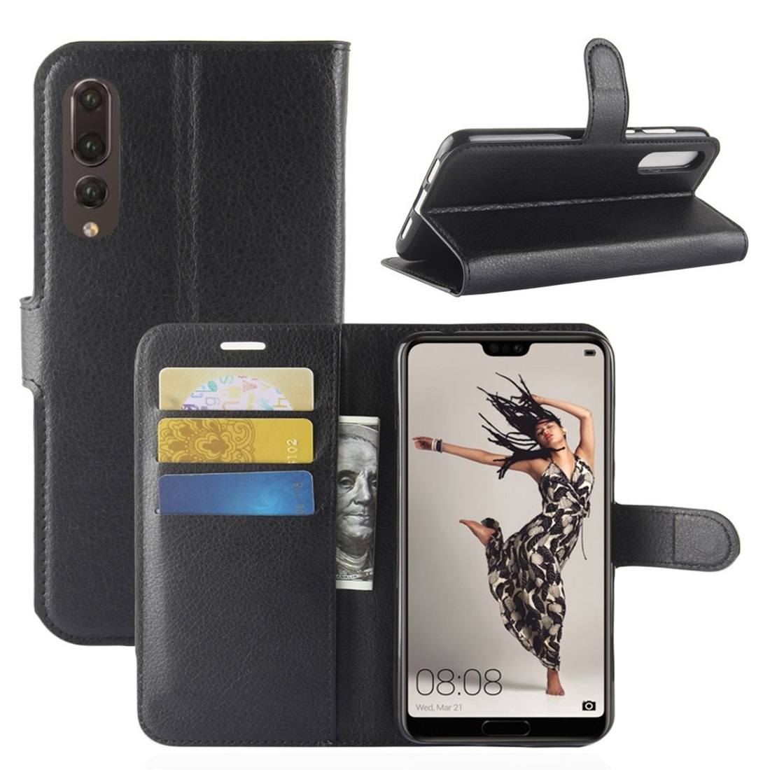 Plånboksfodral för Huawei P20 Pro PU-läder