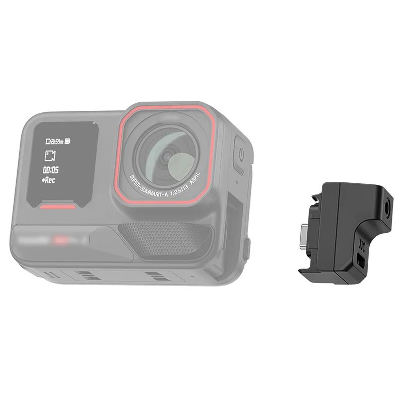  JJC AD-ACEP2 Mikrofonadapter för Insta360 Ace Pro och Ace Pro2 från Kamda – snabb leverans och trygg e-handel