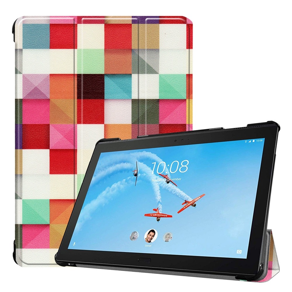 Fodral för Lenovo Tab P10 10.1 - Färgmönster