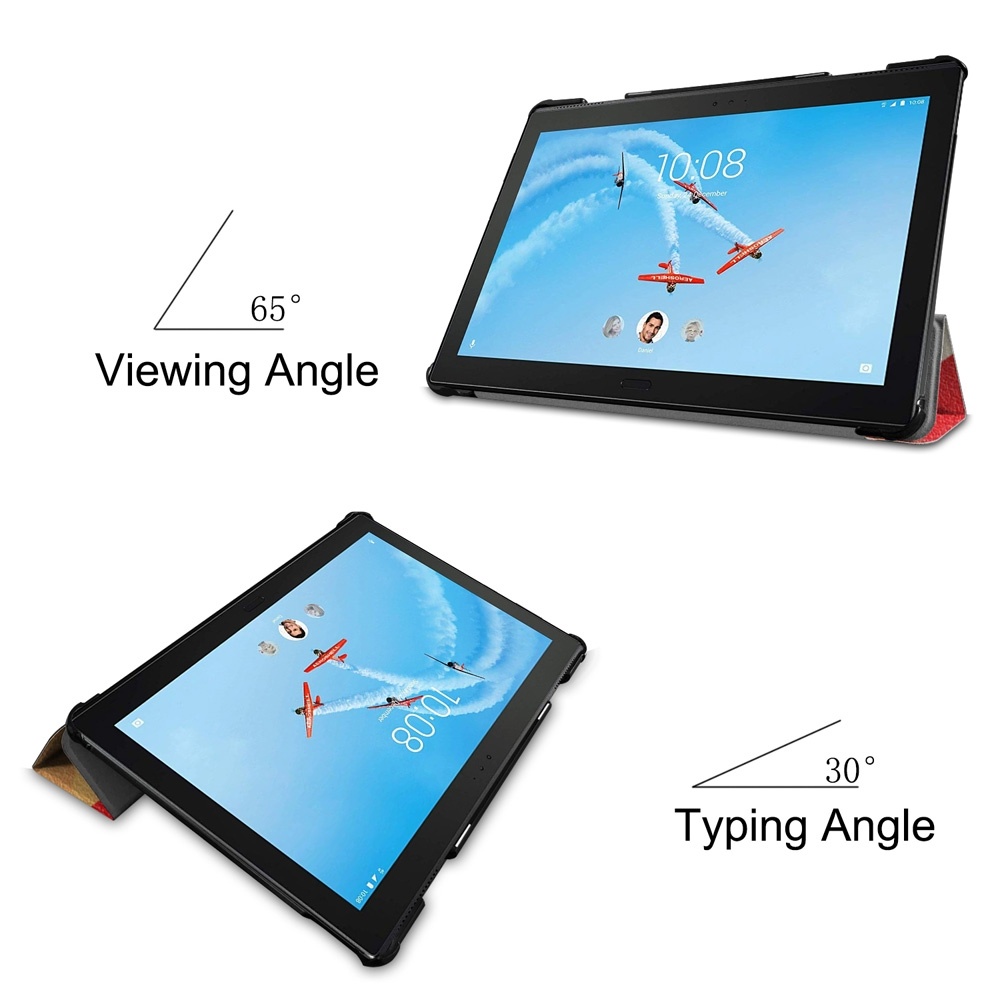 Fodral för Lenovo Tab P10 10.1 - Färgmönster
