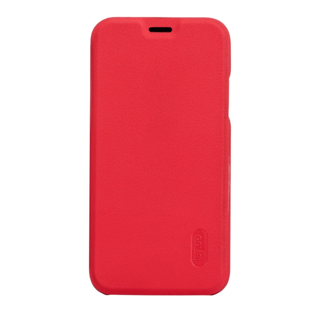 Lenuo Flipfodral för iPhone X - Röd
