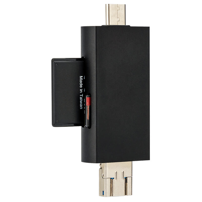  JJC Minneskortlsare 3i1 USB 3.1 fr SD/SDHC/SDXC minneskort