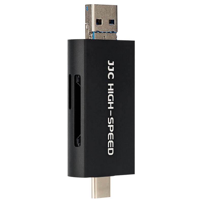  JJC Minneskortlsare 3i1 USB 3.1 fr SD/SDHC/SDXC minneskort