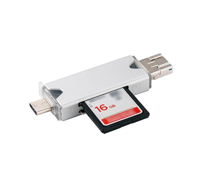  JJC Minneskortlsare 3i1 USB 3.0 fr SD/TF minneskort