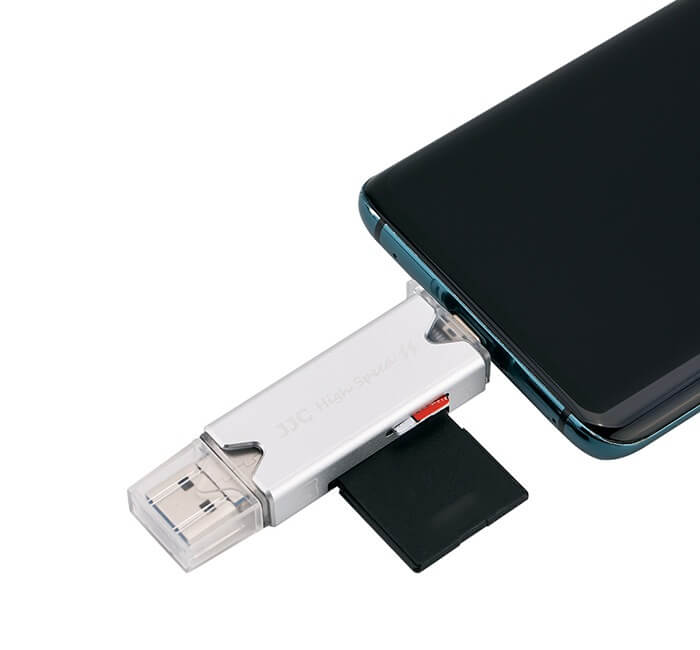  JJC Minneskortläsare 3i1 USB 3.0 för SD/TF minneskort