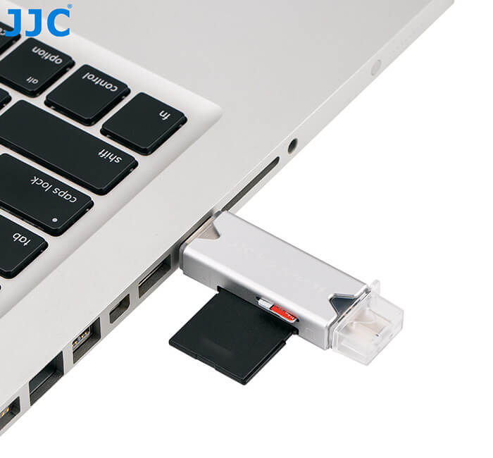  JJC Minneskortlsare 3i1 USB 3.0 fr SD/TF minneskort