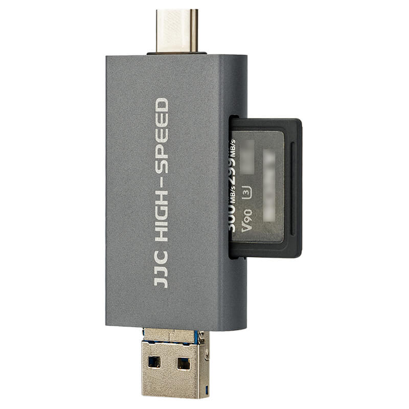  JJC Minneskortlsare 3i1 USB 3.1 fr SD/SDHC/SDXC minneskort