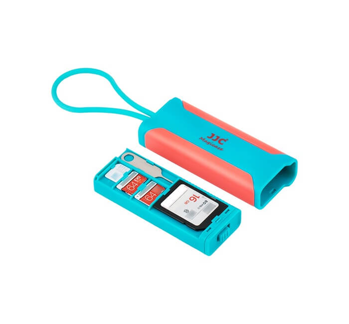 JJC Kortläsare USB 3.0 & minneskortsfodral