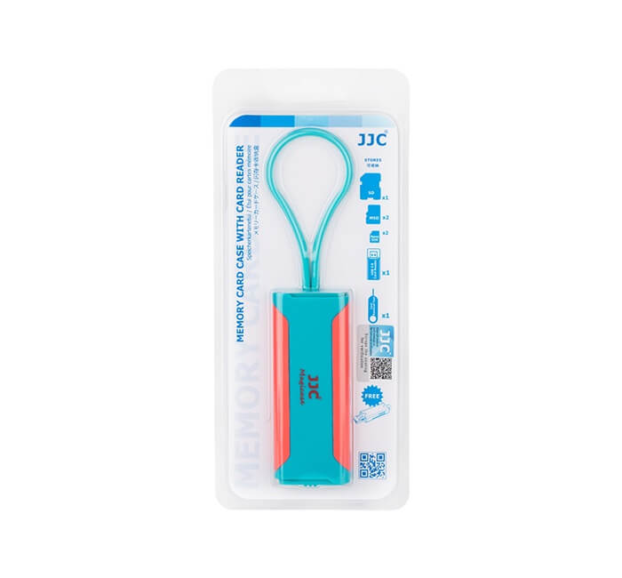 JJC Kortläsare USB 3.0 & minneskortsfodral