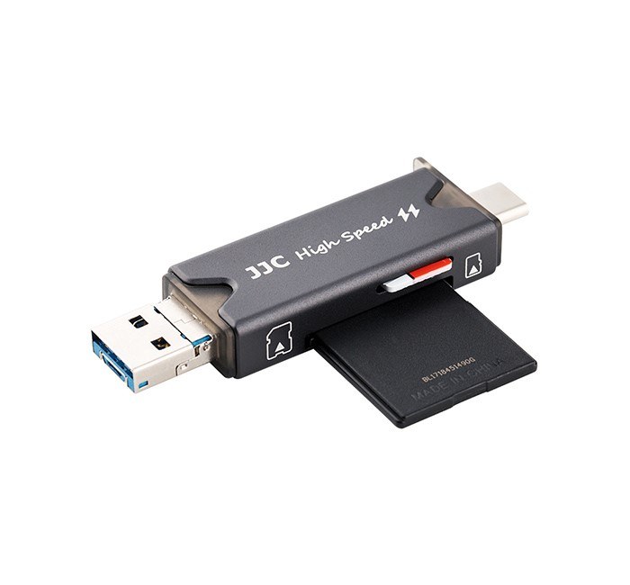  JJC Minneskortlsare 3i1 USB 3.0 fr SD/TF minneskort