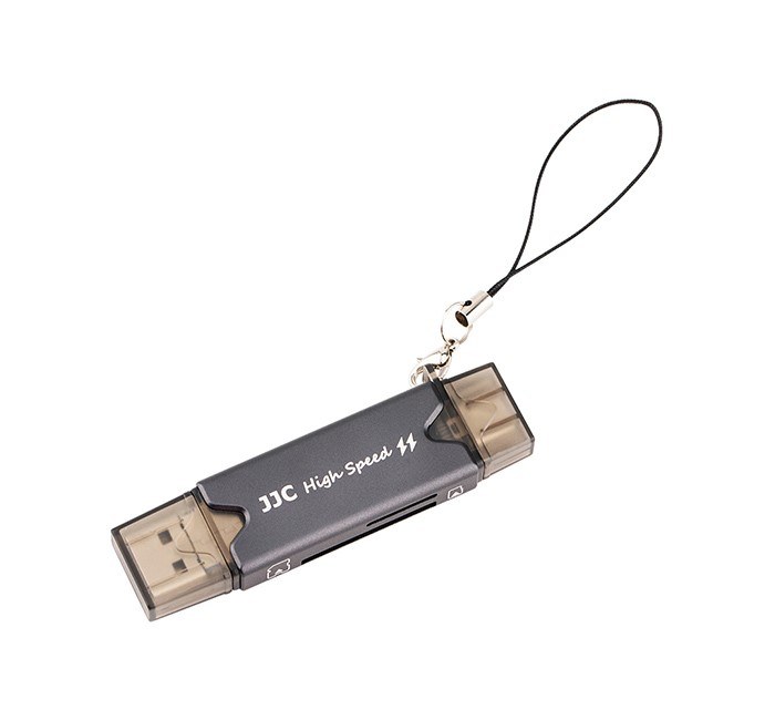  JJC Minneskortlsare 3i1 USB 3.0 fr SD/TF minneskort