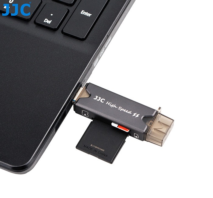  JJC Minneskortlsare 3i1 USB 3.0 fr SD/TF minneskort