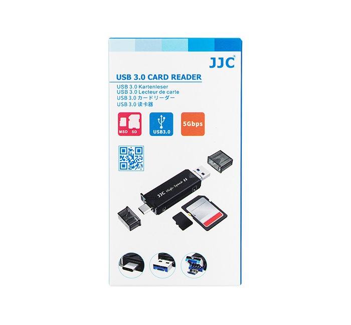  JJC Minneskortlsare 3i1 USB 3.0 fr SD/TF minneskort