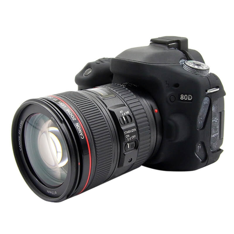  Puluz Silikonfodral fr Canon EOS 80D