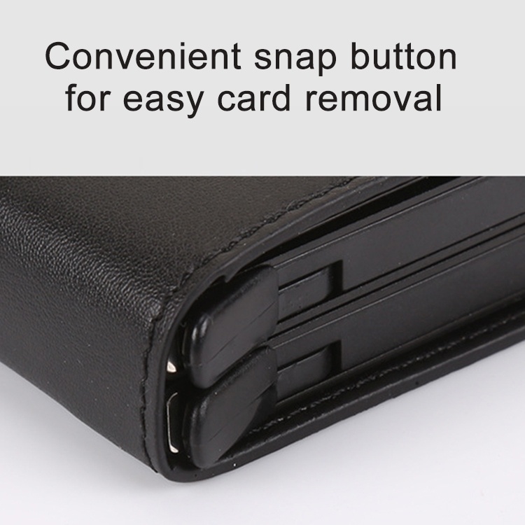 Antimagnetisk plånbok/korthållare med RFID-skydd